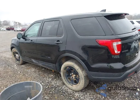 2018 Ford Police Interceptor z USA, uszkodzony, nr VIN 1FM5K8AR7JGA89968